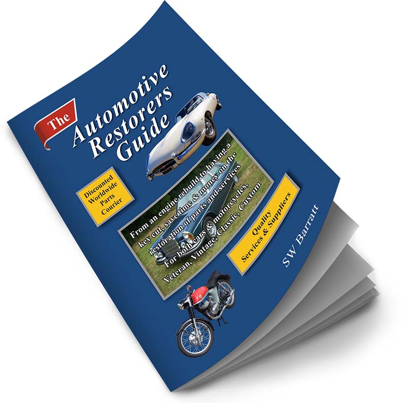 Automotive Restorers Guide Ebook Mock-up Image